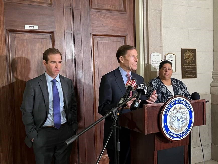 Blumenthal marked the two-year anniversary of the January 6th insurrection by urging Congress to take stronger steps to protect Democracy, adding to the newly passed reforms to the Electoral Count Act. 